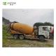 China Changsha Concrete Mixer With Pump 10m³ Capacity