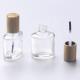 ISO2000 13mm 15mm Nail Polish Bottle Bamboo Cap Make up Cosmetic Glass  Bottle