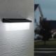 1 Year Warranty Solar Outside Wall Lights ABS+PC Material Solar Garden Lights Outdoor Wall Led