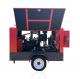 Screw Type Industrial Portable Diesel Engine Air Compressor 0.8 Mpa On Wheeled