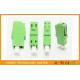 LC / APC Simplex Green Single Mode Fiber Optic Adapter 1310nm , LC Fiber Coupler