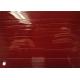 Red Embossed PVC 3D Membrane Foil For Furniture Interior Decoration