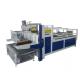 Semi Automatic Folder Gluer for Corrugated Boxes Made of Plastic Packaging Material