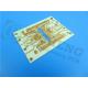 RO4003C 2-layer rigid PCB hydrocarbon ceramic laminates Immersion Gold (ENIG)