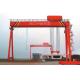 Electric Gantry Crane for Shipbuilding / Road Construction Sites 450t 32m - 20m
