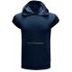 OEM maufactory New Polyester Short Sleeve Sports Sweatshirts Men'S Pure Color For Sports