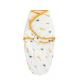 100% Cotton Muslin Sleeping Bag Sack Gown With Cartoon Fruits Flowers Patterns For Unisex Baby