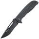 Outdoor Steel Folding Dagger Knife 130g 80mm G10 Alloy Handle