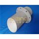 Stainless Steel Alumina Ceramic Pipe Eco Friendly Ceramic Lined Pipe Elbows