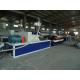 Double Screw Plastic Pipe Extrusion Line For PVC Double Wall Corrugated Pipe