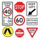 Reflective Tape 10cm-25cm Essential Road Safety Signs and Posts for Customized Size