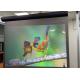 3D 3000 Lumens Advertising clear rear projection film Hologram Technology