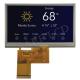 480x272 LCD TFT 4.3 Inch 40 PINS IPS Full Viewing Angle RGB Interface
