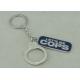 Cops Promotional Keychain Zinc Alloy Soft Enamel With Silver 42 mm