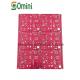 UL Red FR4 Double Sided PCB For Industrial Control Systems