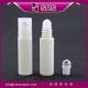 hot sell plastic roll on bottle with steel ball ,PET special style empty cosmetic bottle