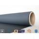 1m Wide 510g Black Silicone Coated Fiberglass Fabric Heat Insulation 50m Long