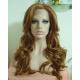 Fashion New Style Long Wave Heat Resistant Lace Front Wigs for White Women