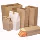 Custom Order Accepted Food Grade Kraft Paper Bag Without Handle for Bread Packaging