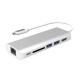 USB C Hub Adapter Dock USB TYPE C 3.1 Adapter Dock with 4K  PD Charge Port for MacBook Pro 2017 2016