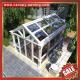prefab solar villa balcony garden gazebo glass aluminium aluminum sunroom sun room house sunhouse cabin enclosure kits