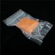 Precut Embossed Transparent Zipper Bag Vacuum Seal For Food Vac Storage
