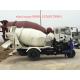china made 28-32hp 3 wheeler 2 cubic meters small concrete mixer truck
