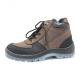 Injection pu/pu  with steel toe cap genuine leather safety shoes