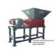 waste tire shredder, waste tyre crusher, rubber crush and recycling machine, solid waste crusher, double shaft shredder