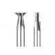 Straight Handle Dovetail End Mill Cutting Tools Working For High Harden Steel