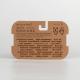 Eco Friendly Paper 3mm Kraft Cardboard Hangers Hook For Pets Bandana Scarf