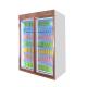 Upright Glass Door Display Cold Drink Fridge For Convenience Store 1500L/N