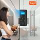 Tuya Smart Fingerprint Door Lock 3D Face Passcode IC Card Glass Door Biometric Lock