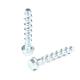 Flat Head Carbon Steel Hex Flange Concrete Screws for Facade Suspension in Zinc Plated