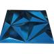 Large Rhombus Embossed Stainless Steel Sheet Sapphire Blue Color Grade 201 304 316