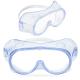 Anti Fog Coating Medical Safety Goggles Lightweight Flexible Hard Coat Lens