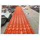 2.5mm Thickness Synthetic Resin Roof Tile Embossed ASA Roofing Sheets