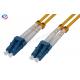 G652D 9/125 Fiber Optic Patch Cord SC To SC Single Mode Fiber Patch Cable