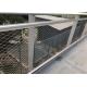 1.5mm Webnet Stainless Steel Mesh Railing Guard Bridge Stairway Balcony 50*50mm Hole