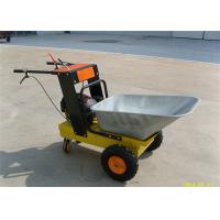 4HP Gasoline Engine 4 Wheel Concrete Dumper Machine For Engineering Construction