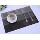 Non-slip eat mat insulation pad placemat quick-drying water environmental protection PVC texliene mat