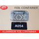 A054 Aluminium Foil Packaging Container 17.5cm x 11cm x 4cm Size 410ml volume