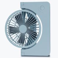 Push Button Switch Design USB Rechargeable Mini Fan Flexible For Garage