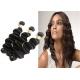 No Shedding Virgin Brazilian Hair Extensions Black Body Wavy Hair Weave