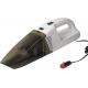 Grey And White Plastic Portable Battery Operated Car Vacuum Cleaner For Vehicles