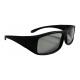 Black / Read / Blue Ghost And Flicker Environment - Protective Free Polarized 3D Glasses