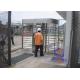 Mifare Card Automatic Full Height Turnstiles Prison / Bank / Construction IP62 50Hz