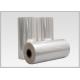 45mic Thermal Heat  PVC Shrink Film Rolls , Pvc Shrink Wrap Film For Plastic Bottle Label
