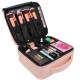 Women PU Makeup Storage Bag With Adjustable Dividers