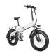 350W Folding Electric Bikes For Adults , 20 4.0 Foldable Fat Tire Bike 28MPH
